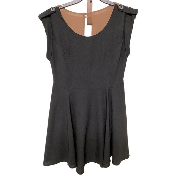 Double Zero Women’s Short Black Dress - Picture 1 of 10